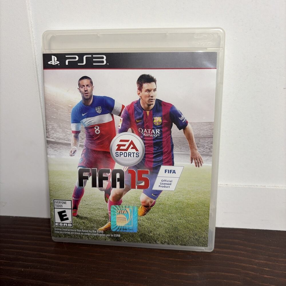 FIFA 15 PlayStation 3 PS3 Complete Disc Case Manual